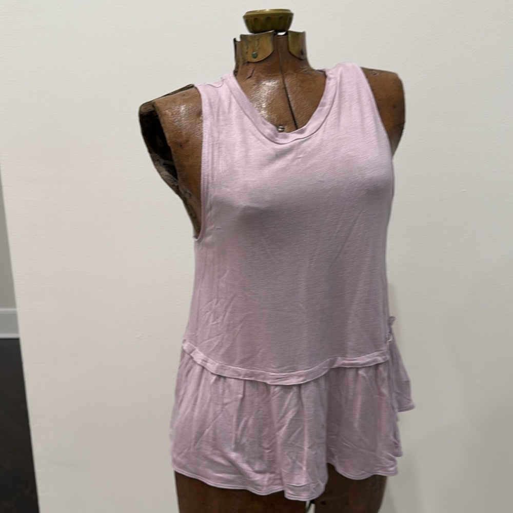 Wilfred Lilac Ruffle Tank Top - Picture 4 of 5